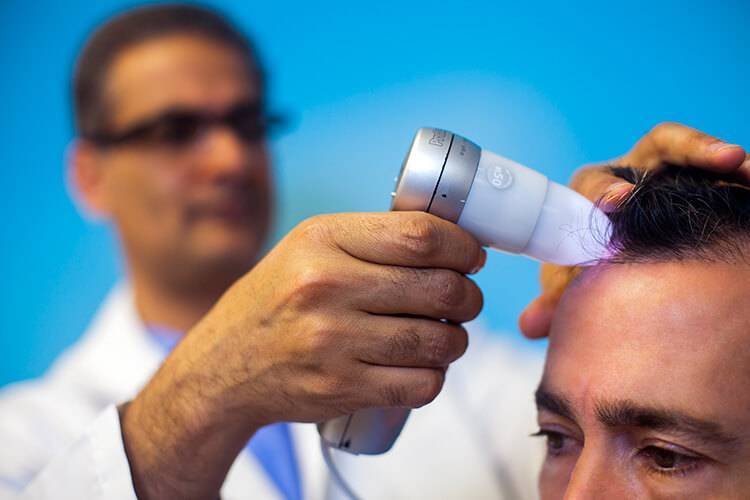 Hair Loss Microscopic Evaluation Parsa Mohebi Hair Restoration and