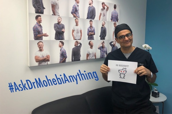 Dr. Parsa Mohebi will be doing a live Reddit AMA