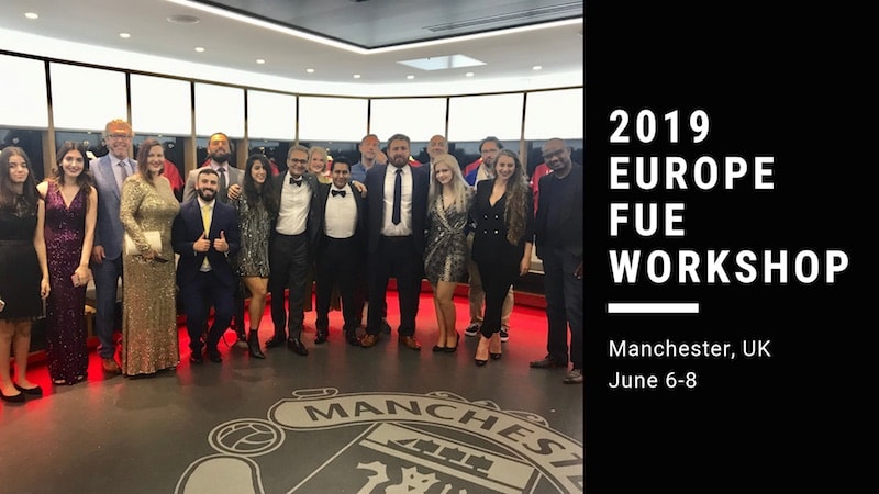 FUE Europe Workshop in Manchester 2019