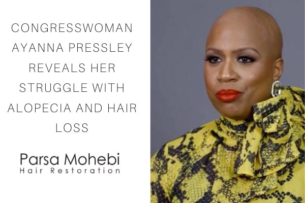 Congresswoman Ayanna Pressley Reveals Her Struggle With Alopecia and Hair Loss